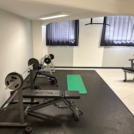 Meos 3 -Zentrum-Hofblick-Gym-Netflix Leipzig Exteriör bild