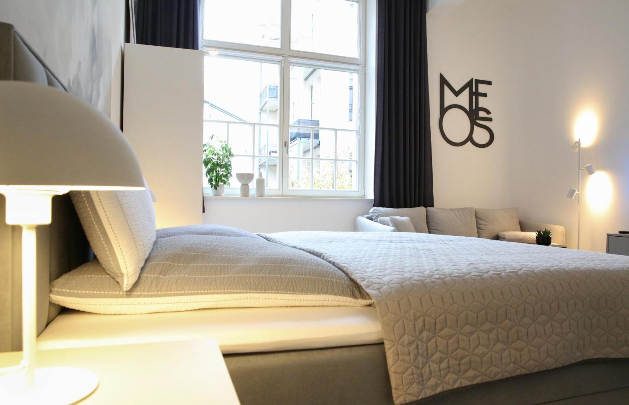 Meos 3 -Zentrum-Hofblick-Gym-Netflix Leipzig Exteriör bild